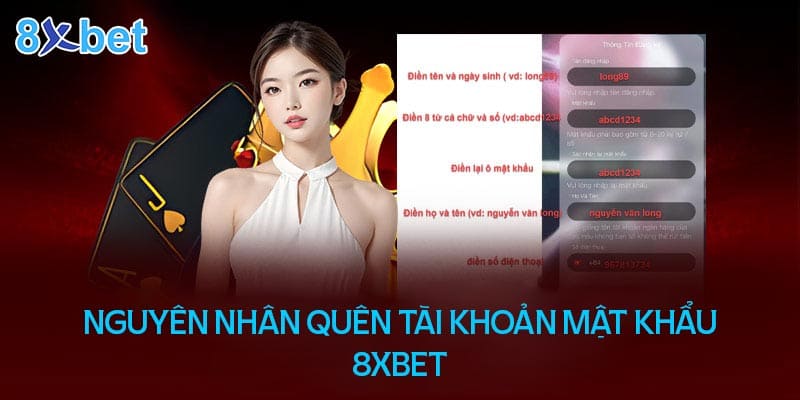 quên tài khoản mật khẩu 8xbet phải làm sao? cách lấy lại? featured image